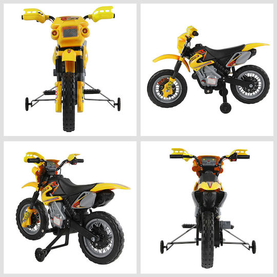 Motocicletă pentru copii Inspirat Electrică Galben