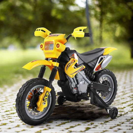 Motocicletă pentru copii Inspirat Electrică Galben