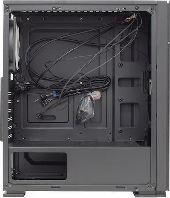 White Shark GCC-2103 Gaming Midi Tower Computer Case Black