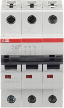 Abb Automatic Circuit Breaker 4A Triple-pole AC 70420