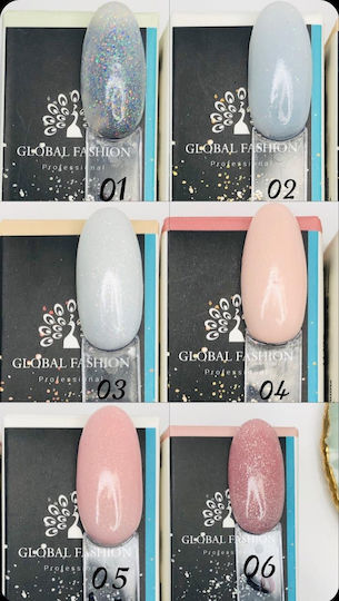 Global Fashion Acrygel Falsche Nagelgel 02 White 30gr