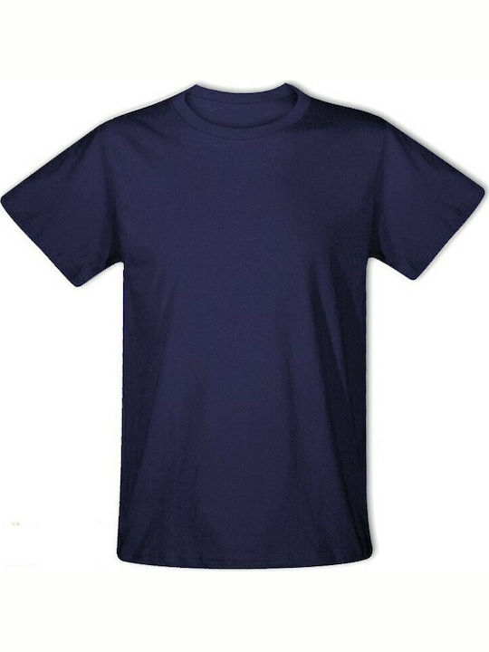 Keya Men's Short Sleeve Promotional T-Shirt Navy Blue
