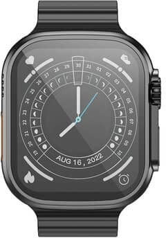 Borofone BD3 Ultra Smartwatch with Heart Rate Monitor (Black)