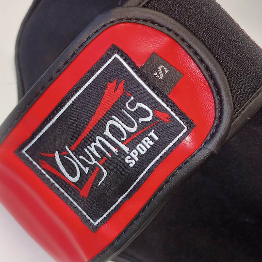 Olympus Sport Prince Shin Guards Adults Red
