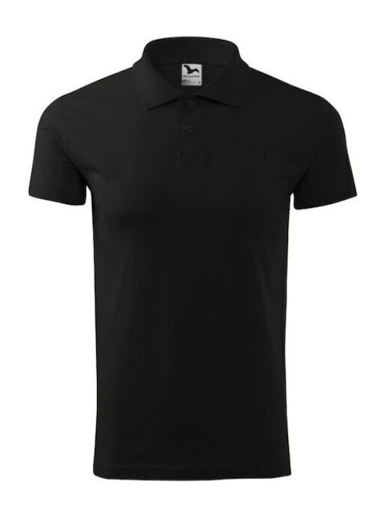 Adler Ανδρικό Διαφημιστικό T-shirt Κοντομάνικο σε Μαύρο Χρώμα