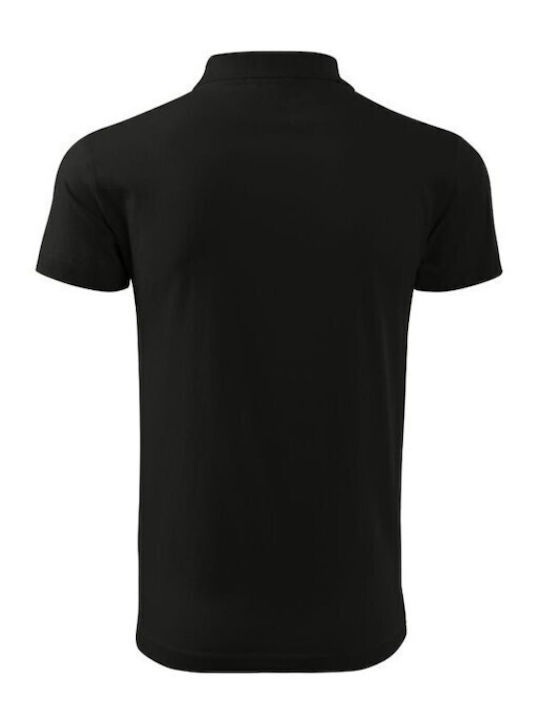Adler Ανδρικό Διαφημιστικό T-shirt Κοντομάνικο σε Μαύρο Χρώμα