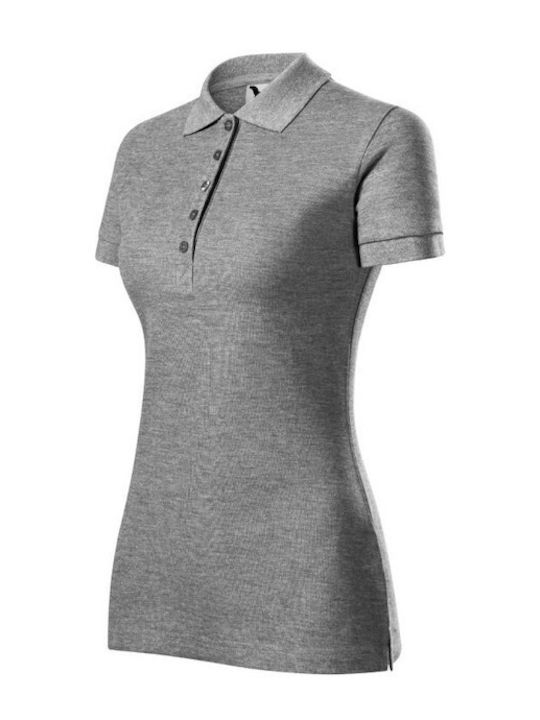 Malfini Women's Short Sleeve Promotional Blouse Gray