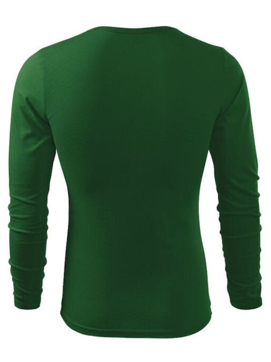 Malfini Men's Long Sleeve Promotional Blouse Green