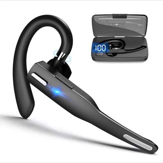 ΥΥΚ525 In-Ear Bluetooth-Freisprecheinrichtung Kopfhörer mit Ladeetui Schwarz
