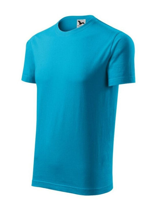 Malfini Men's Short Sleeve Promotional T-Shirt Blue