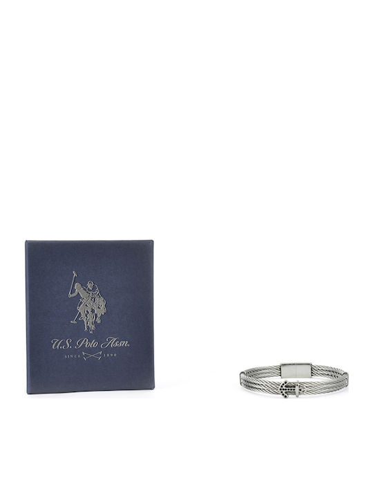 U.S. Polo Assn. Phoenix Men's Bracelet with Anchor Design Made of Stainless Steel 21cm