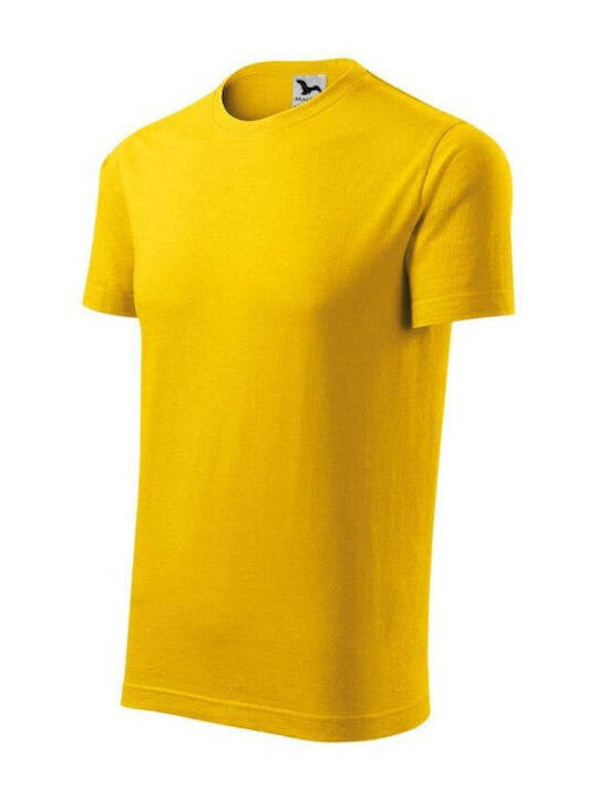 Malfini Men's Short Sleeve Promotional Blouse Yellow