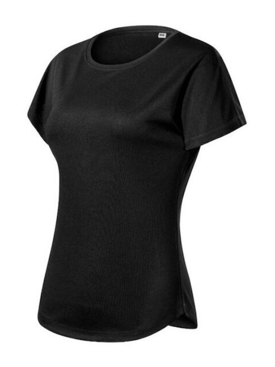 Malfini Women's Short Sleeve Promotional T-Shirt Black 811-01