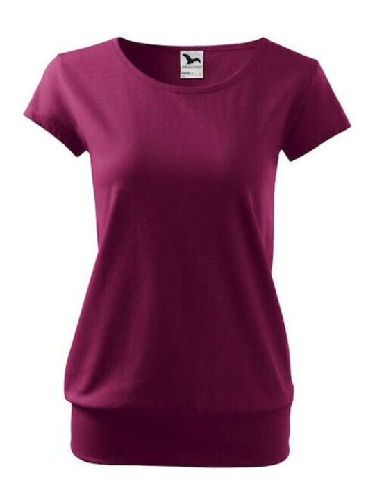 Malfini Women's Short Sleeve Promotional T-Shirt Pink
