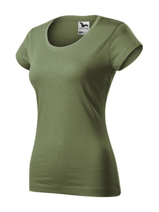 Malfini Women's Short Sleeve Promotional T-Shirt Green