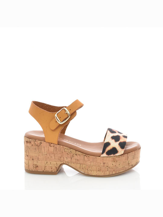 ARIS TSOUBOS DESIGNER WEDGES MIT TIERMOTIV - 22017