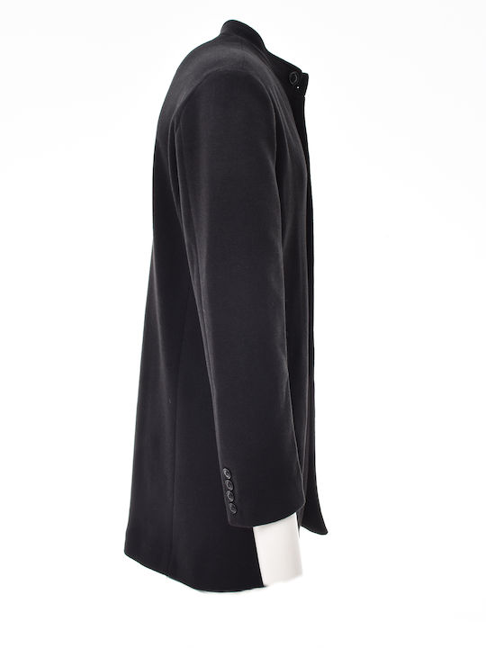 ARIS TSOUBOS DESIGNER MEN'S BLACK COAT - AT2208