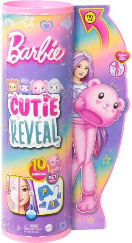 Barbie Bear Doll Cutie Reveal for 3+ years+ Years