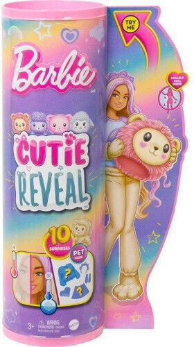 Barbie Lion cub Doll Cutie Reveal for 3+ years+ Years