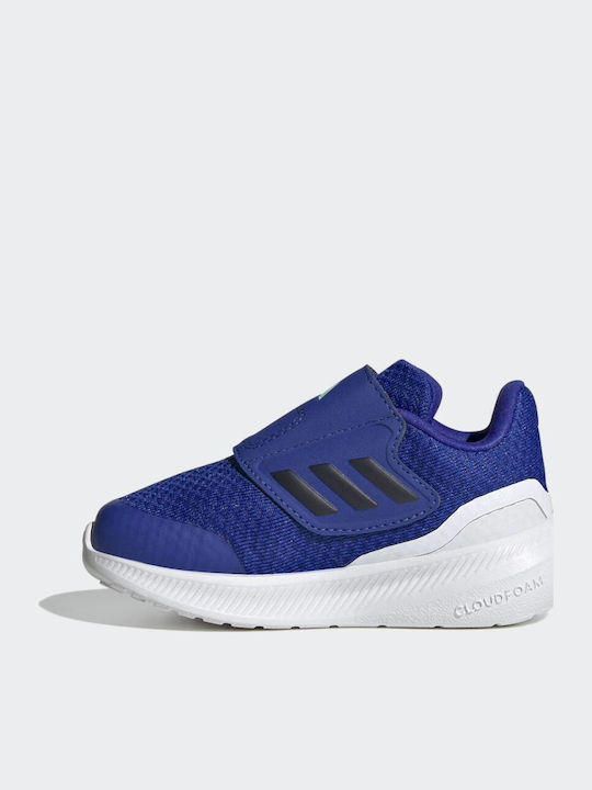 Runfalcon 3.0 AC I Kids Sports Shoes Running with Hoop & Loop Closure Lucid Blue / Legend Ink / Cloud White