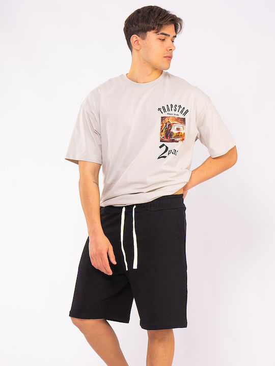 Men's cotton shorts | M131 Bruno - Black