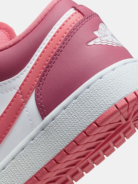 Air  1 Kids Sports Shoes Basketball with Laces Pink
