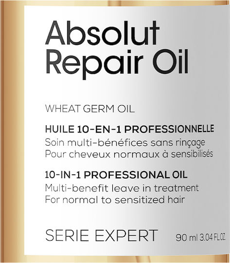 L'Oréal Professionnel Serie Expert Absolut Repair Λάδι Μαλλιών για Ενδυνάμωση κατά της Ψαλίδας 90ml