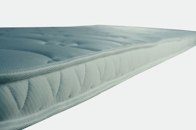 Achaia Strom Single Bed Foam Mattress Topper Top Silver Aloe Vera with Aloe Vera 90x190x6cm