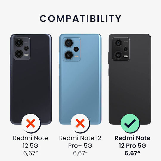KWmobile Back Cover Wooden Dark Brown (Redmi Note 12 Pro / Poco X5 Pro)