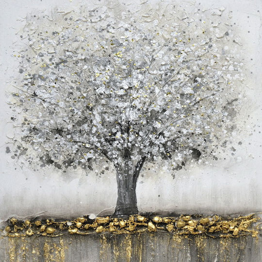 Karvounis Painting on Canvas 60x60 cm