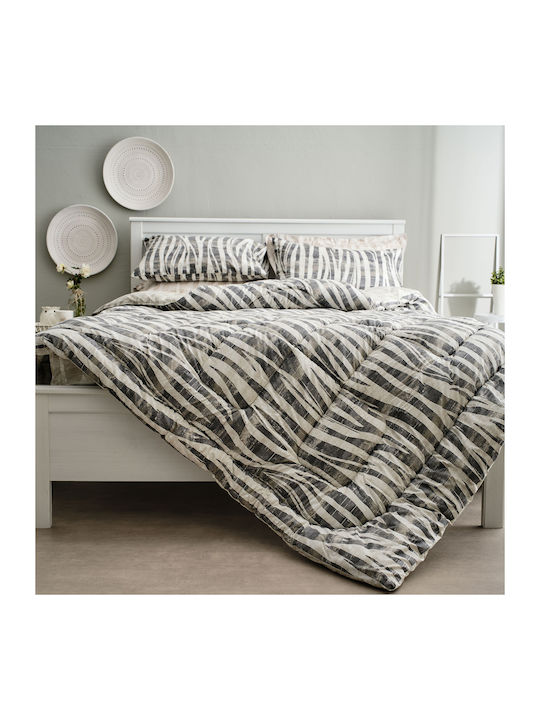 Charalambidis Textiles Duvet Cover Single 160x240 Safari Grey