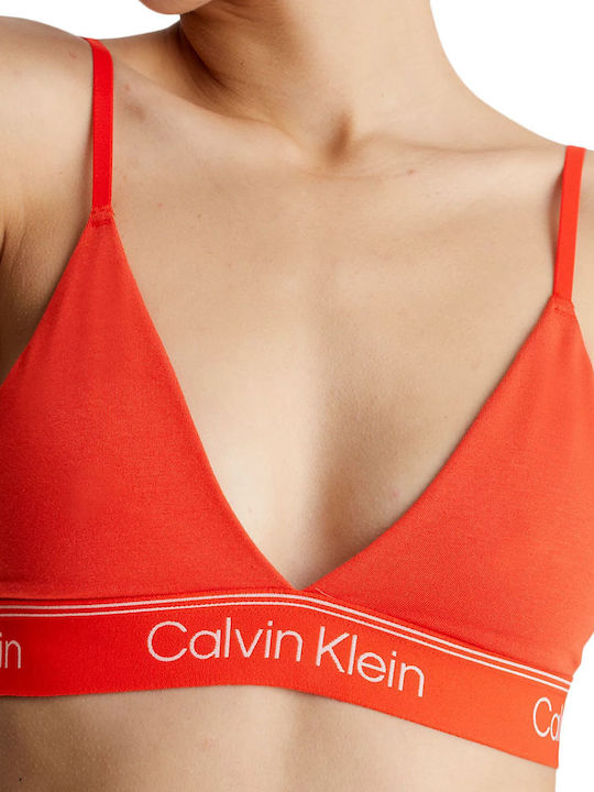 Calvin Klein Bralette Σουτιέν Πορτοκαλί