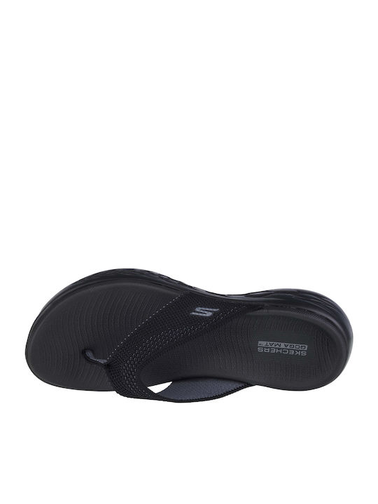 On The Go 600 Women's Flip Flops Black