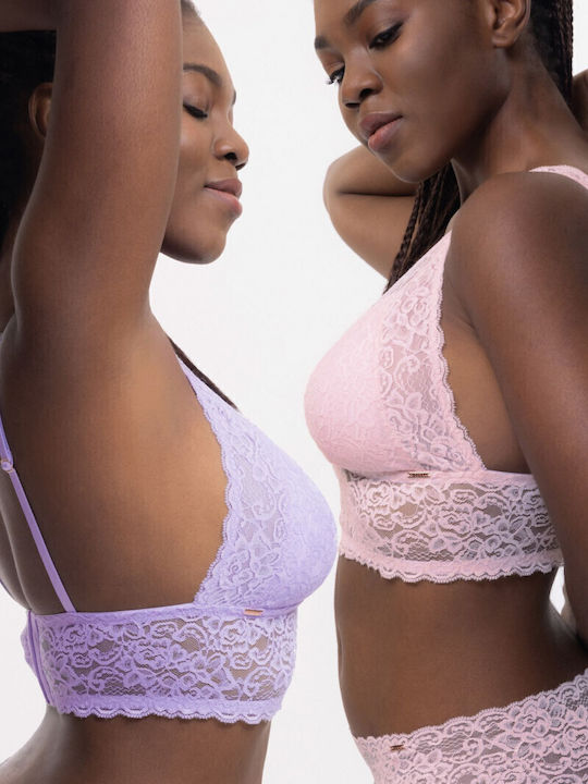 Dorina Lana Women's Bralette Bras Lilac/Pink 2Pack