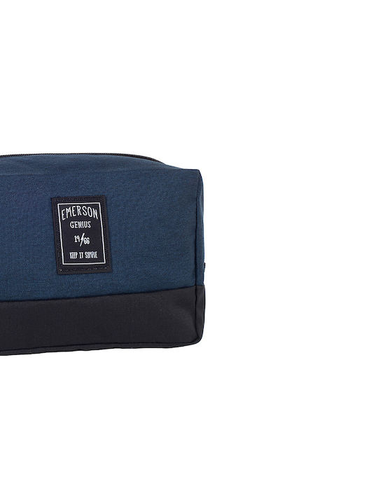 Emerson Toiletry Bag in Navy Blue color 21cm