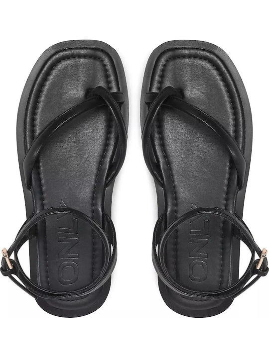 Onlmica2 Дамски Сандали Flatforms Черни