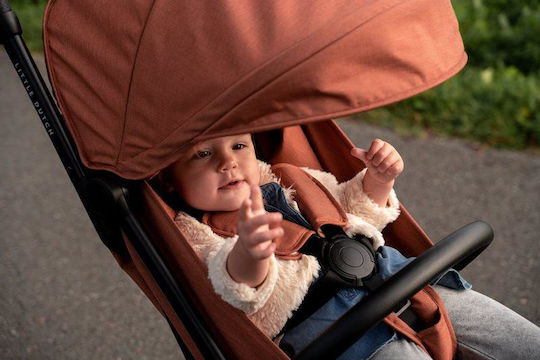 Little Dutch Comfort Baby Stroller Suitable from 6+ Months Rust