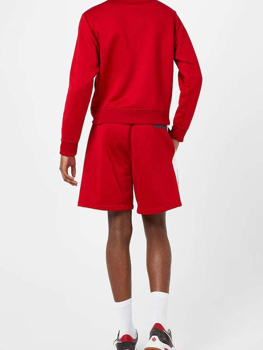 Dsquared2 Herren Sweatshirt Jacke mit Taschen Rot