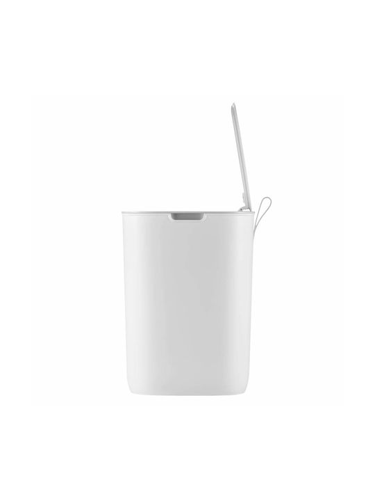 Eko Morandi Waste Bin Waste Plastic with Photocell White 12lt 1pcs