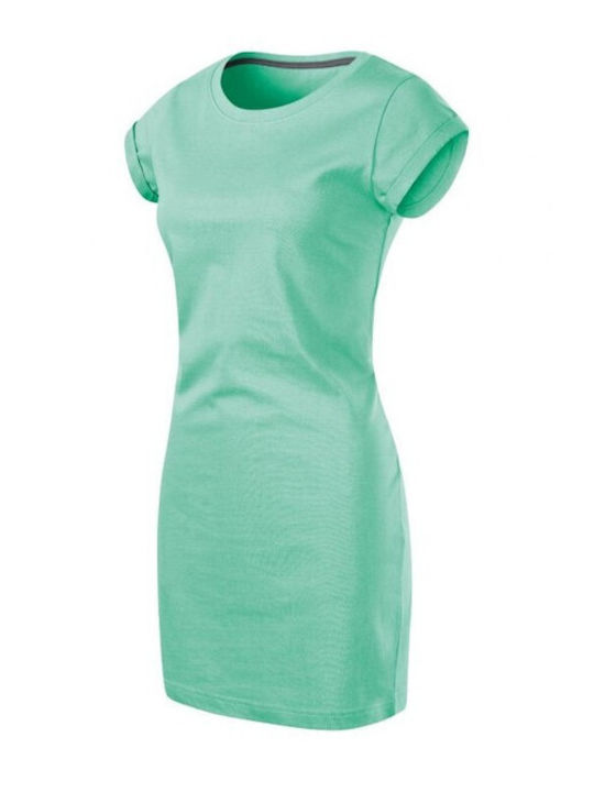 Malfini Summer Mini Dress Green