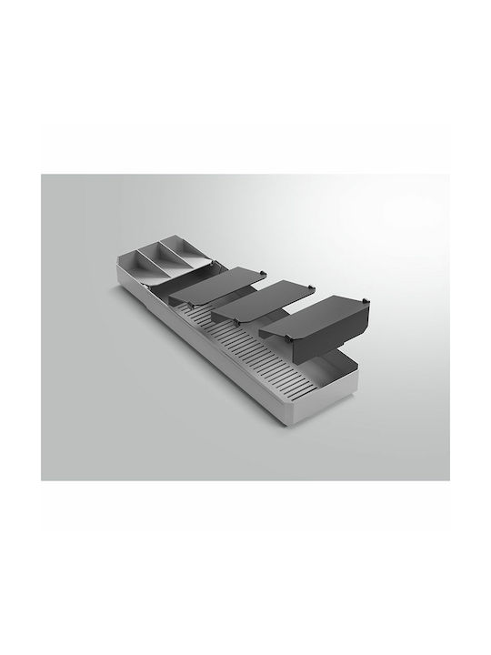 Metaltex Uni Fit Drawer Dividers Plastic in Gray Colour 15x49x6cm