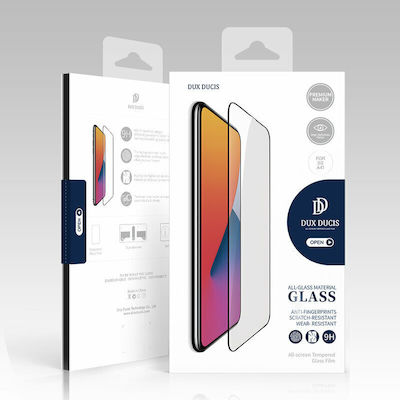 Dux Ducis Full Face Tempered Glass Black (Motorola Moto E22 / E22i)