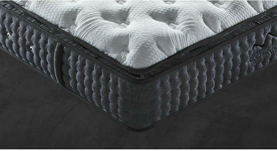 Cosmostrom Velvet Über-Doppel Ergonomisch Matratze Latex / Schaum 160x190x32cm mit Topper