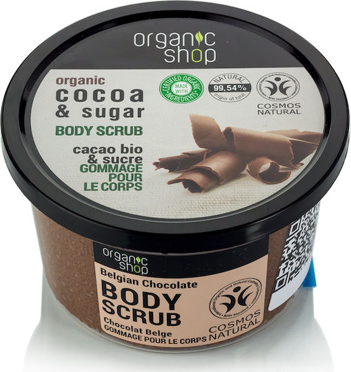 Organic Shop Scrub Σώματος Cocoa & Sugar 250ml