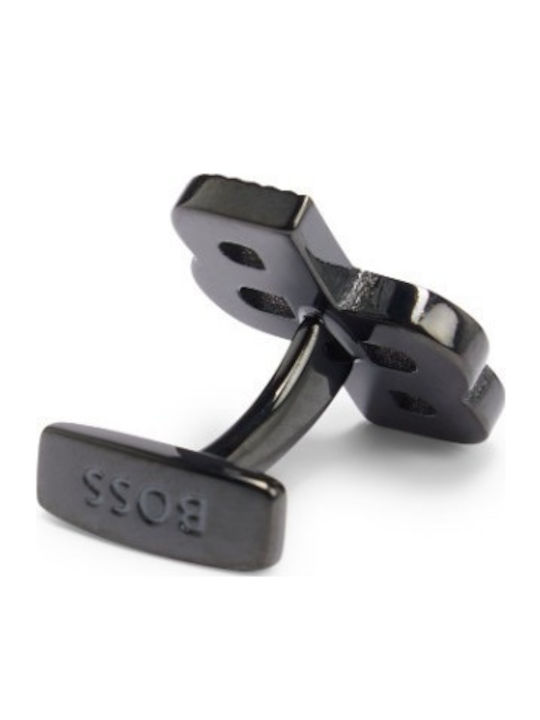 Boss Cufflinks in Black Color Boss Cufflinks in Black Color