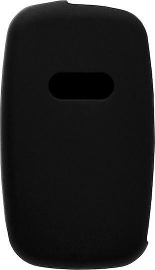 Car Key Cover Case made of with 3 Buttons for Audi in Black Color