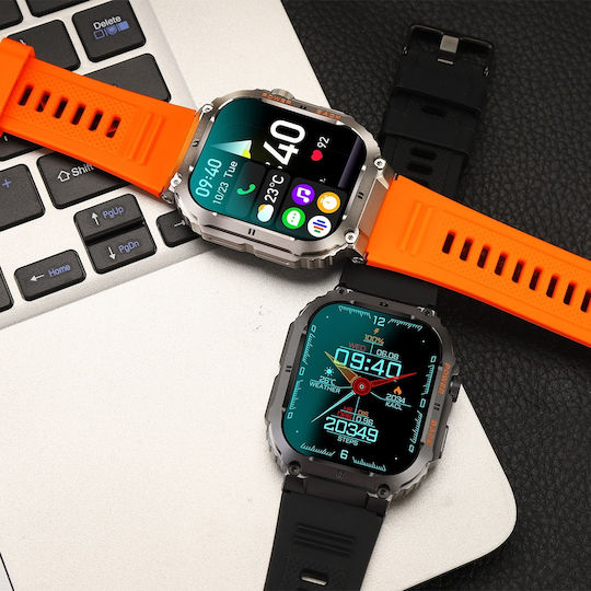 Aoke K57 Pro Smartwatch (Orange)