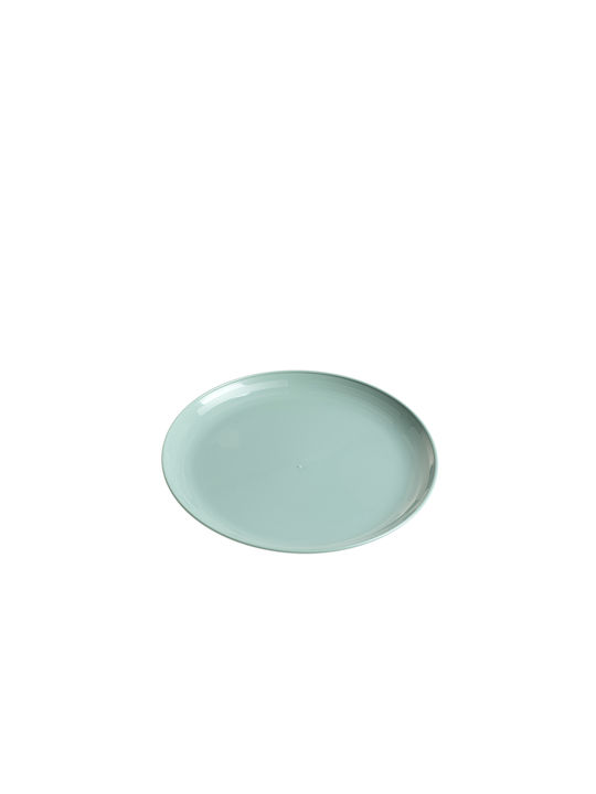 Cyclops Plate Shallow Plastic Pink with Diameter 19.5cm
