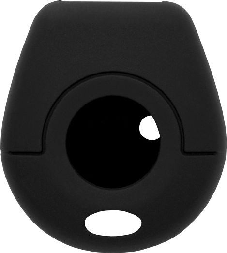 Car Key Cover Case made of with 2 Buttons for VW in Black Color