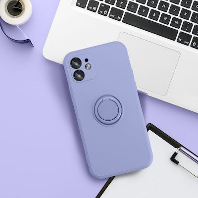 Senso Ring Back Cover Σιλικόνης Violet (Redmi A1)